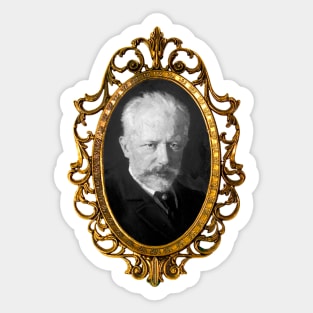 Pyotr Ilyich Tchaikovsky Sticker